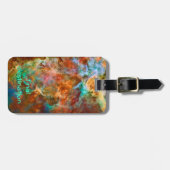 Naam: Carina Nebula in Argo Navis space afbeelding Bagagelabel (Voorkant horizontaal)