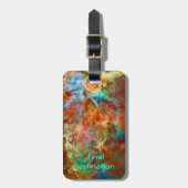 Naam: Carina Nebula in Argo Navis space afbeelding Bagagelabel (Voorkant verticaal)