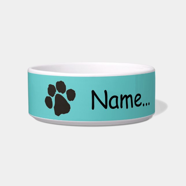  naam Cat bowl Voerbakje (Voorkant)