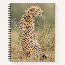 Naam Cheetah Spiral Notitieboek personaliseren
