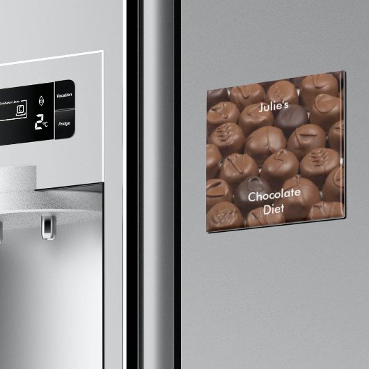 Naam Chocolate Diet personaliseren Magneet