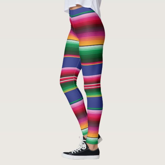 NAAM Cinco de Mayo Serape Blanket Pattern Leggings (Links)