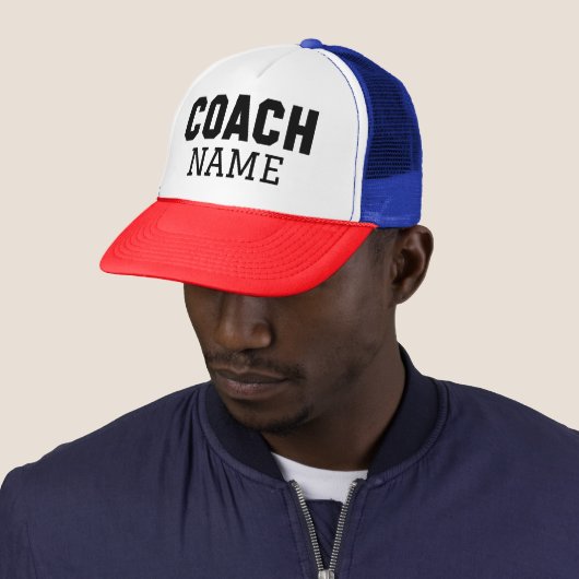 Naam coach trucker pet (In situ)