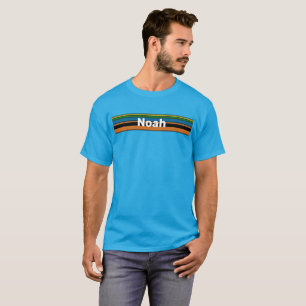 Naam Combinatie Stripontwerp - Chique Oranje Basis T-shirt