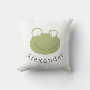 naam Cute Frog Kussen