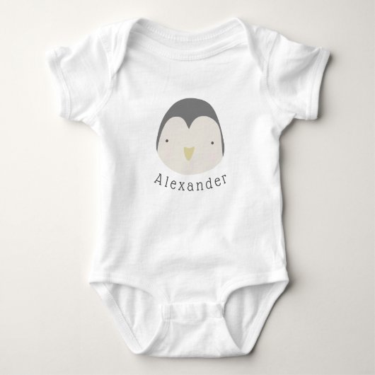 naam Cute Penguin Baby Romper (Voorkant)