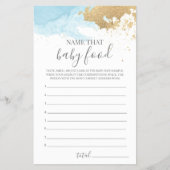 Naam dat Baby Baby shower Game Flyer (Voorkant)