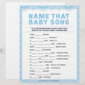 Naam dat Baby Song [Luxury Lace [Blue]] Briefhoofd (Voorkant / Achterkant)