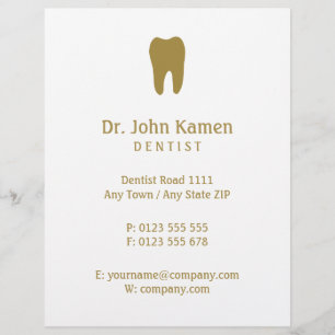 Naam Dentist   Gold Info Flyer