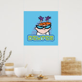 Naam Dexter Grafisch Poster (Keuken)