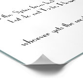 Naam die Spice - het Poster van het Spel van de Sh (Hoek)