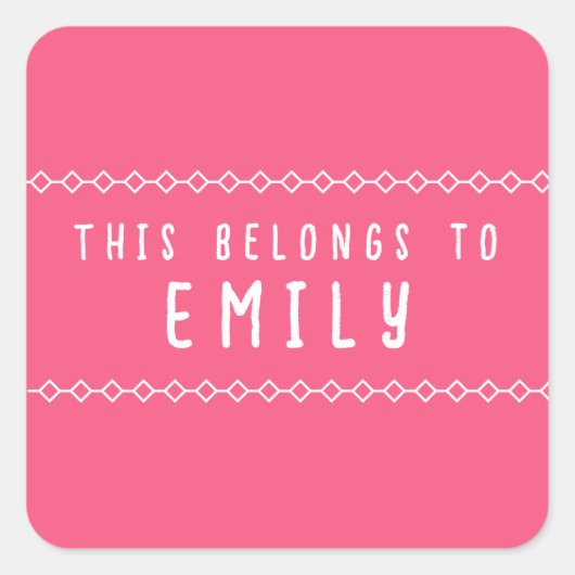  naam Dit hoort bij Stickers (Voorkant)