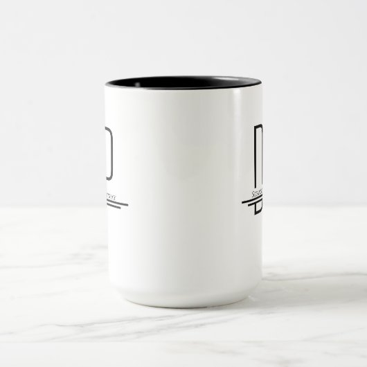 Naam DNP White Black Mok (Midden)