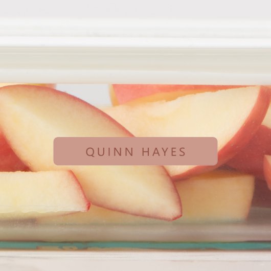 Naam Dusty Boho Labels (Aangebracht)