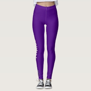 Naam, Eenvoudige Botanische Bloemdoedel, Stevige I Leggings