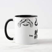 "[Naam eigenaar]  vrouw ja, ja, ja!" Mok (Links)