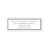 Naam en adres 	rubberstempel (Afrduk)