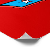 Naam en Logo van de vrouw Poster (Hoek)