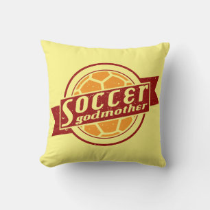 Naam en nummer van Soccer Godmoeder Kussen