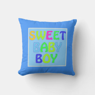Naam en tekst toevoegen op achterzijde zoet Baby B Kussen