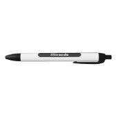 Naam Etiket Aangepaste Witte Pen (Bodem)
