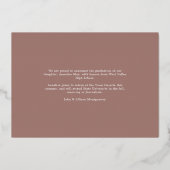 Naam Folie | Aankondiging foto-Afstuderen (Achterkant)