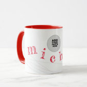 Naam & foto mok (Voorkant links)