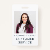 Naam foto Titel Badge (Voorkant)