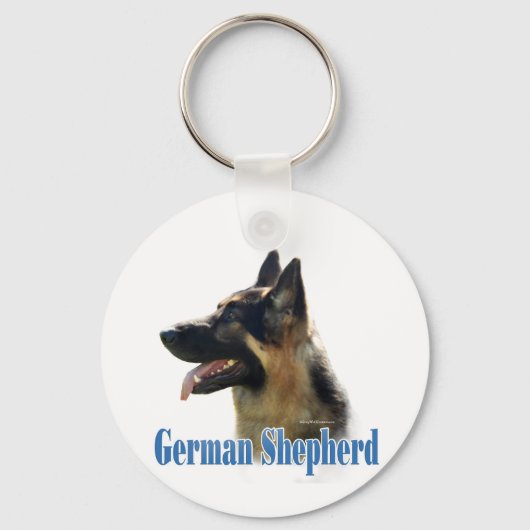 Naam German Shepherd Sleutelhanger (Voorkant)