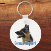 Naam German Shepherd Sleutelhanger (Achterkant)