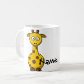Naam Giraffe Koffiemok (Voorkant links)
