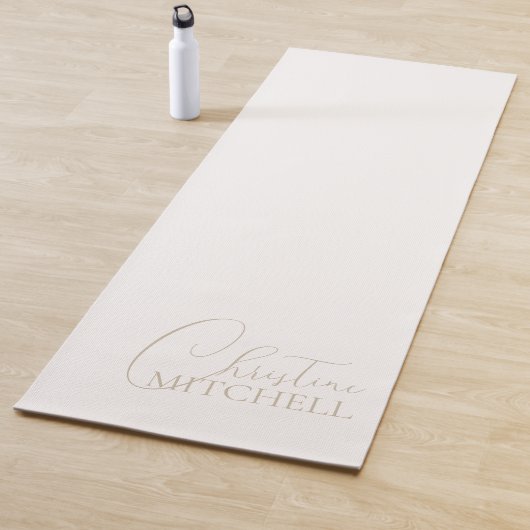 Naam Girly Script Ivoor Yogamat (In situ)