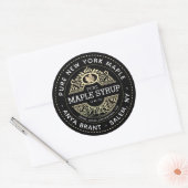 Naam Gold Leaf  Maple Syrup Label (Envelop)
