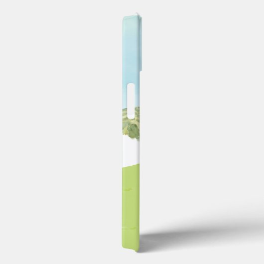 Naam Golf Scene Monogram Case-Mate iPhone Case (Achterkant / Rechts)