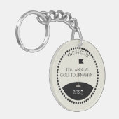Naam golftoernooi Club Sleutelhanger (Voorkant Links)