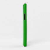 Naam groene en witte streep sport Case-Mate iPhone case (Achterkant/rechts)