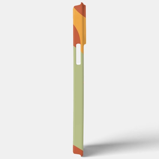 Naam Groovy Flower Wave Pattern Case-Mate iPhone Case (Achterkant / Rechts)