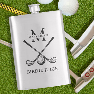 Naam & Initiaal Birdie Juice Golf Flacon