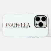 Naam Isabella Case-Mate iPhone Case (Achterkant (horizontaal))