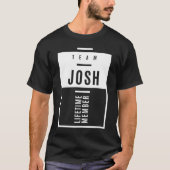 Naam Josh T-shirt (Voorkant)