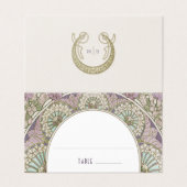 Naam Kaarten Bindtafel Art Nieuw (Buitenkant ongevouwen)