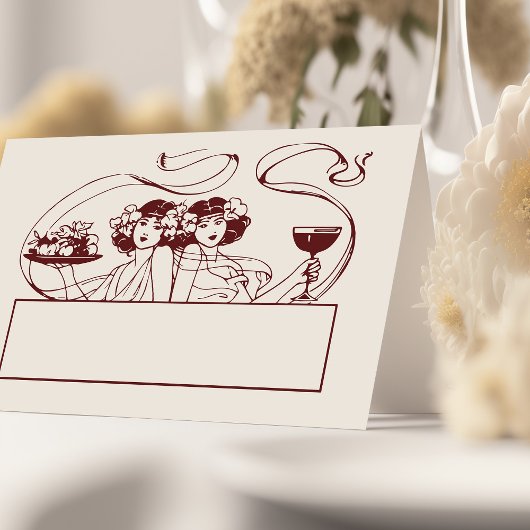 Naam Kaarten Trouwtafel