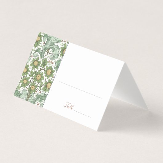 Naam Kaarten Trouwtafel  Morris (Voorkant)