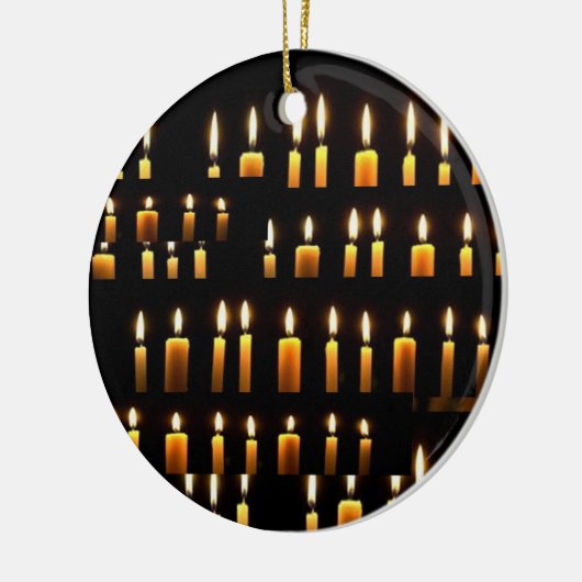 Naam Kandle Decorations 2side print ORNAMENT (Links)