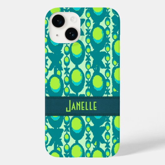 Naam knuffels en knuffels groen Case-Mate iPhone case (Achterkant)