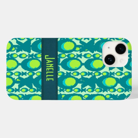 Naam knuffels en knuffels groen Case-Mate iPhone case (Achterkant (horizontaal))