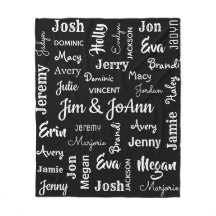 Naam koppels met naam van kinderen en kleinkindere