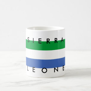 Naam land van Sierra Leone Koffiemok