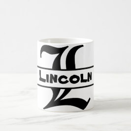 Naam Letter ornament aanpassen Koffiemok