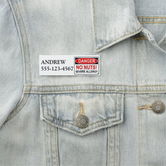 Naam Markering Allergy ID-logo Naamplaatje (In situ)